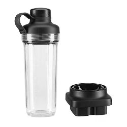 KitchenAid K150 and K400 Personal Blender Jar Expansion Pack, 16 oz, black