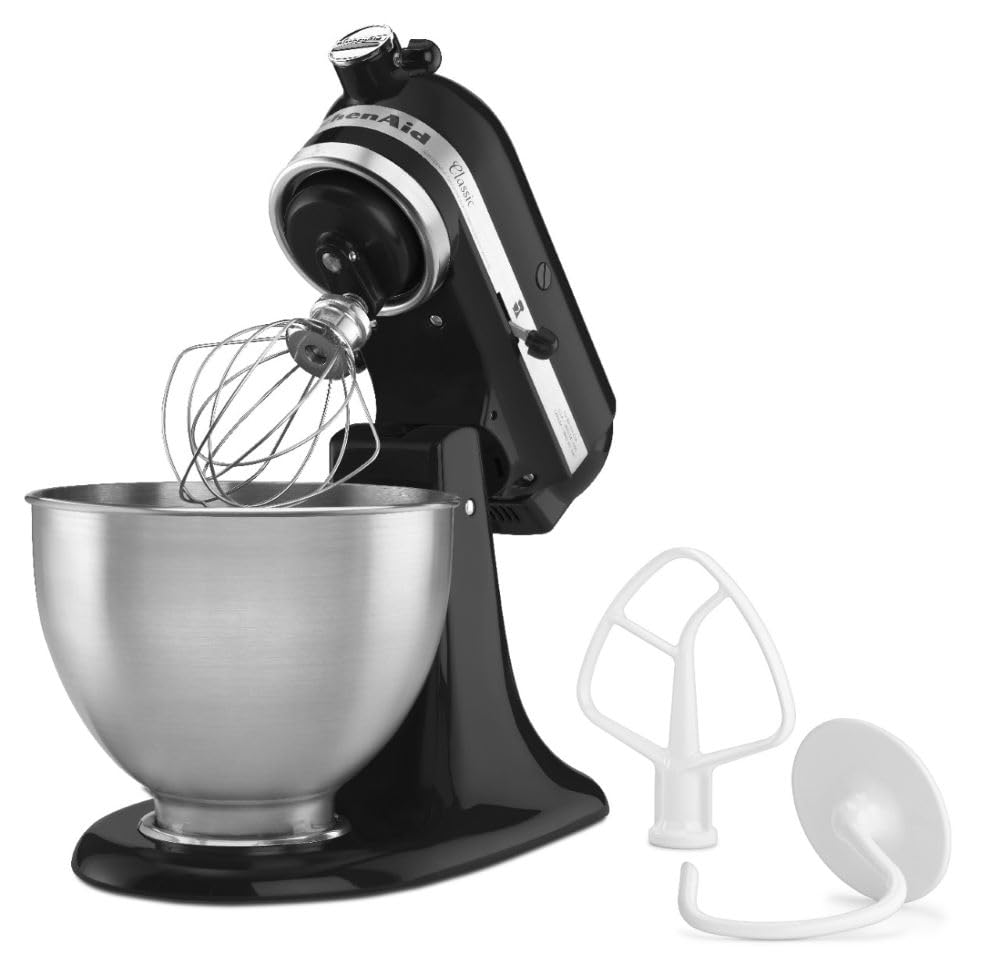 KitchenAid 4.3L Classic Tilt Head Stand Mixer Onyx Black