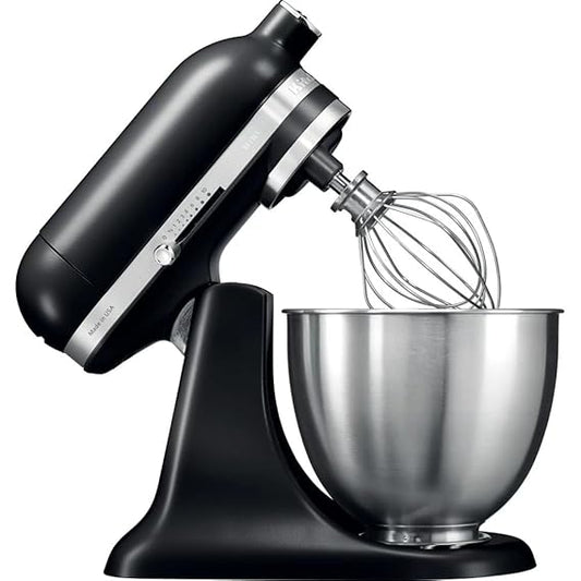 KitchenAid Mini 3.3-Litre Stand Mixer (Black Matte)