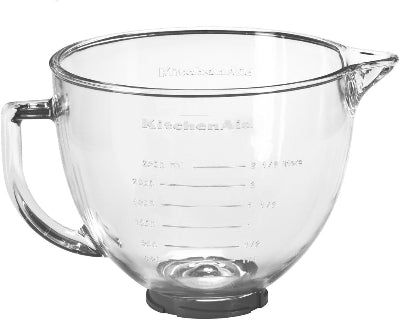 KitchenAid K5GB 4.8-Litre Glass Bowl for Tilt-Head Stand Mixer