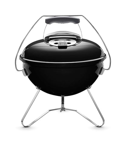 Weber Smokey Joe 37cm Charcoal Grill – Portable BBQ with Thermometer