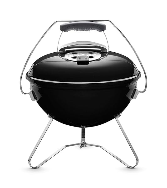 Weber Smokey Joe 37cm Charcoal Grill – Portable BBQ with Thermometer