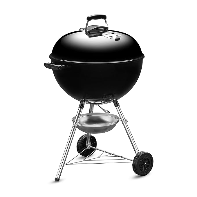 Weber Original Kettle 57Cm with Thermometer Charcoal Grill