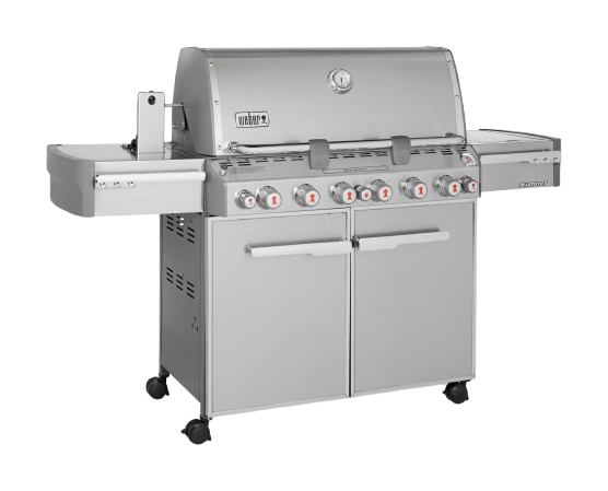 Weber Summit S-670 Gas Grill – Premium 6-Burner BBQ