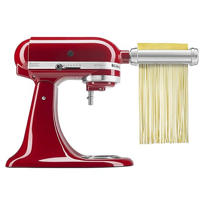 KitchenAid KSMPCA 2 Piece Pasta Cutter Attachment Set, Silver