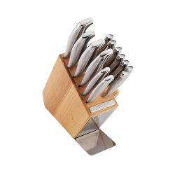 KitchenAid Stainless Steel Knife Set 14-Pieces - Silver