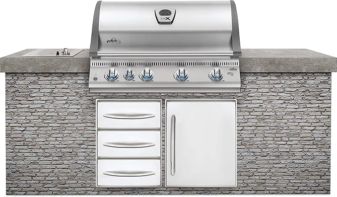 Napolean Built-in LEX 605 RBI with Infrared Bottom and Rear Burners  5 Burners