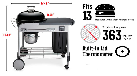 Weber Performer Premium GBS Charcoal Grill 57cm