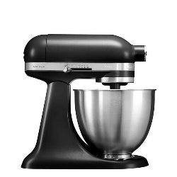 KitchenAid Mini 3.3-Litre Stand Mixer (Black Matte)